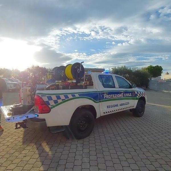 PICKUP AIB TEKNE Protezione Civile Abruzzo - Corso di Formazione